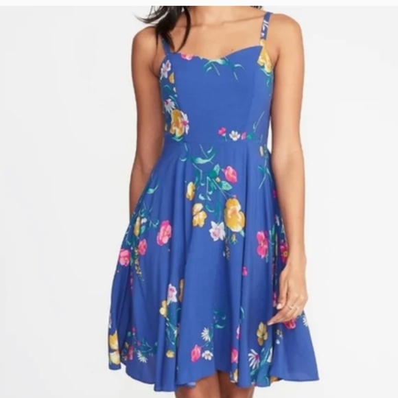 Old navy cute Floral Dress Women Size XL - Picture 7 of 7